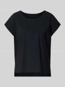 Raffaello Rossi T-Shirt mit Rundhalsausschnitt Modell 'GRIT' in Black,...