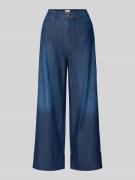 SEDUCTIVE Wide Leg Jeans in verkürzter Passform Modell 'VELINA' in Bla...