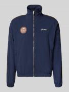 PROHIBITED Trackjacket mit Label-Stitching Modell 'Slipstream' in Mari...