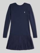 Polo Ralph Lauren Teens Regular Fit Kleid mit Logo-Stitching in Marine...