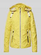 Gil Bret Steppjacke mit Reißverschlusstaschen in GELB, Größe 36
