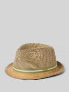 Barts Hut im Allover-Look Modell 'FLUORIET' in Hellbraun, Größe 1