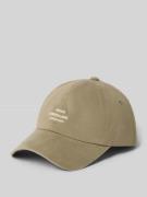 MADS NØRGAARD Basecap mit Label-Stitching in Khaki, Größe 1