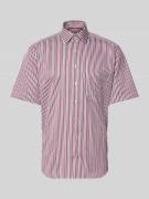 ETERNA Comfort Fit Business-Hemd aus Baumwolle mit Kentkragen in Rot, ...