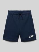 GAP Sweatshorts mit Logo und elastischem Bund in Marine, Größe 104