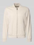 Roy Robson Blouson aus Viskose-Mix mit Zweiwege-Reißverschluss in Beig...