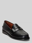Polo Ralph Lauren Loafer aus echtem Leder in Black, Größe 42