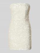 Little Mistress Cocktailkleid im Off-Shoulder-Look mit Pailletten in W...