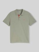 Tom Tailor Regular Fit Poloshirt aus reiner Baumwolle in Mittelgrau, G...