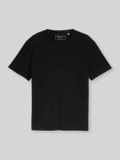 Tom Tailor Denim Regular Fit T-Shirt aus Baumwoll-Mix in Black, Größe ...