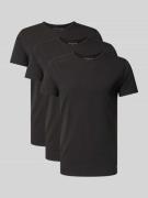 Tommy Hilfiger Slim Fit T-Shirt Set aus Baumwoll-Mix im 3er-Pack in Bl...