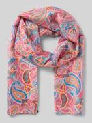 Codello Seidenschal mit Allover-Paisley-Print Modell 'PONGÉ' in Pink, ...