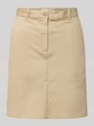 Gant Minirock mit Gesäßtaschen in Camel, Größe 34