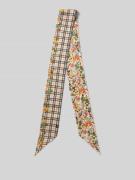 Fraas Seidenschal mit floralem Allover-Print in Beige, Größe 1