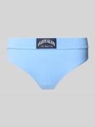 Calvin Klein Underwear String aus Baumwoll-Mix Modell 'THONG' in Blau,...