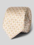 BOSS Seiden-Mix Krawatte in Offwhite, Größe 1
