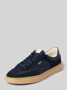 BOSS Low Top Sneaker aus echtem Rindsleder Modell 'KIERAN_TENN' in Mar...
