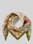 Fraas Seidentuch mit floralem Allover-Print in Schilf, Größe 1