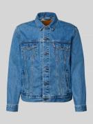 Levi's® Regular Fit Jeansjacke aus reiner Baumwolle in Jeansblau, Größ...