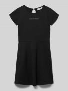 Calvin Klein Jeans Ausgestelltes Freizeitkleid aus Viskose-Mix Modell ...