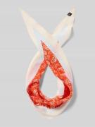 Fraas Seidentuch mit Logo-Detail in Rot, Größe 1