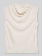 Calvin Klein Womenswear Regular Fit Blusentop aus Viskose in Sand, Grö...