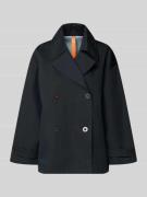 G-LAB Trenchjacke mit Reverskragen Modell 'HEATHER' in Dunkelblau, Grö...