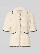 B.Young Regular Fit Cardigan mit Lochmuster Modell 'Muno' in Beige, Gr...