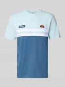 Ellesse T-Shirt mit Label-Stitchings Modell 'VENIRE' in Sky, Größe L