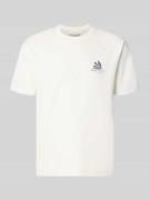 Marc O'Polo Relaxed Fit T-Shirt aus reiner Baumwolle in Offwhite, Größ...