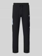 SERGIO TACCHINI Sweatpants mit Logo-Stitching Modell 'CASPIO' in Black...