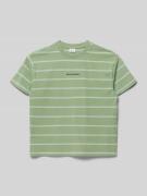 s.Oliver RED LABEL Regular Fit T-Shirt aus reiner Baumwolle in Schilf,...