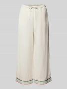 Jake*s Casual Culotte aus Leinen-Baumwoll-Mix mit Eingrifftaschen in B...