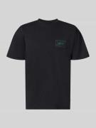 BLKVIS Regular Fit T-Shirt mit Logo-Print in Black, Größe L