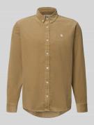 Carhartt Work In Progress Regular Fit Freizeithemd aus Cord mit Button...