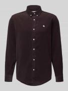 Carhartt Work In Progress Regular Fit Freizeithemd aus Cord mit Button...