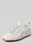 ALOHAS Sneaker aus Leder-Mix mit Logo-Detail in Weiss, Größe 37