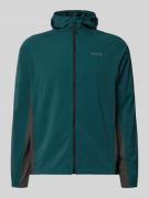 HALO Regular Fit Jacke mit Logo-Print Modell 'Division' in Dunkelgruen...