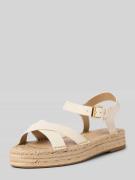 Lauren Ralph Lauren Sandalen aus reinem Leder Modell 'EMERYN ESPDR' in...