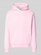 REVIEW Hoodie mit Känguru-Tasche in Fuchsia, Größe L