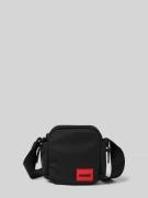 HUGO Umhängetasche mit Label-Patch Modell 'ETHON 3.0 NEW NSzip' in BLA...