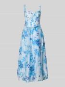 Bardot Midikleid aus Lyocell-Mix Modell 'Lilah' in Hellblau, Größe 34