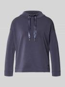 s.Oliver BLACK LABEL Loose Fit Sweatshirt aus Modal-Mix in Rauchblau, ...