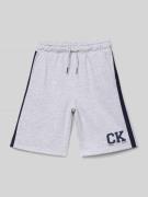 Calvin Klein Jeans Relaxed Fit Sweatshorts aus Baumwoll-Mix Modell 'VA...
