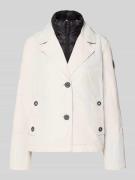 Amber & June Jacke im 2-in-1-Look in Kitt, Größe 34