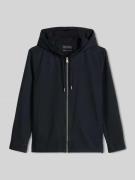 Marc O'Polo Regular Fit Hemdjacke mit Kapuze in Marine, Größe S