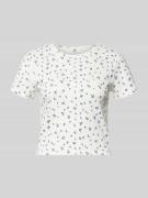 Only Regular Fit T-Shirt aus Baumwoll-Mix Modell 'FENJA' in Weiss, Grö...