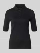 Christian Berg Woman Slim Fit Poloshirt mit Knopfleiste und 1/2-Arm in...