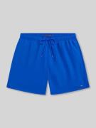 Tommy Hilfiger Regular Fit Badehose mit Logo Stitching in Royal, Größe...