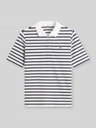 Tommy Hilfiger Regular Fit Poloshirts aus Baumwoll-Mix in Weiss, Größe...